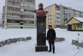 В п. Корфовский открыли памятник генерал-губернатору Андрею Николаевичу Корфу