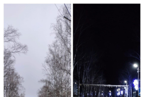 Уличное освещение благодаря ТОС