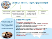 Памятка о защите трудовых прав