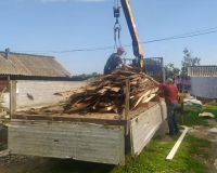 #МЫВМЕСТЕ: оказана помощь в обеспечении дровами семей мобилизованных в Дружбинском поселении