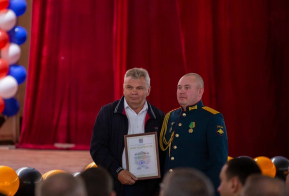В Хабаровском районе торжественно отметили День танкиста