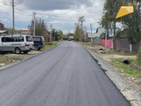 Перейти к новости Новая «дорожная одежда» появилась на улице Мостовая в селе Гаровка-1