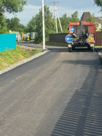 В Казакевичево отремонтировали дорогу по переулку Школьному 