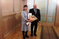 За большой личный вклад в развитие местного и общественного самоуправления 