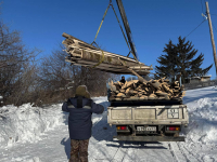 #МЫВМЕСТЕ: семьям военнослужащих СВО доставлены дрова