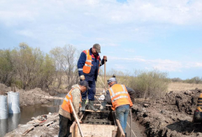 В Хабаровском крае продолжается ремонт мостовых сооружений