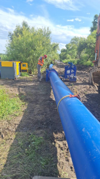 Перейти к новости Капитальный ремонт системы водоснабжения проводят в Хабаровском районе благодаря национальному проекту