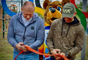 Спортивная площадка по федеральному проекту «Формирование комфортной городского среды» национального проекта «Инфраструктура для жизни» появилась в Хабаровском районе