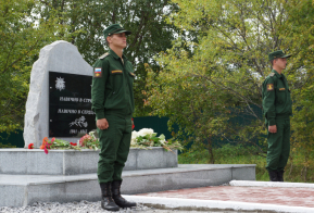 Обелиск погибшим воинам открыли в селе Петропавловка Хабаровского района